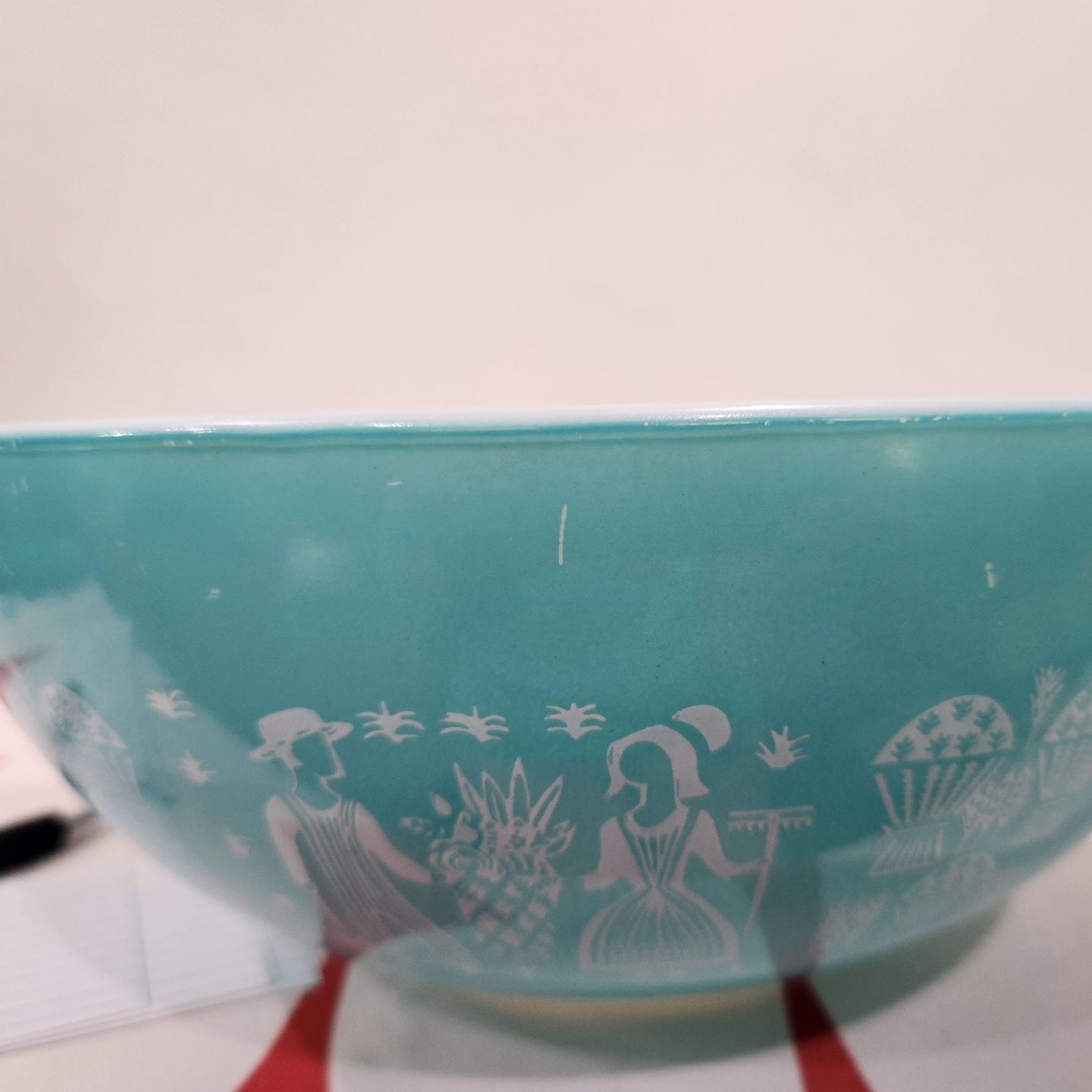 Pyrex Blue Butterprint Cinderella Mixing Bowls