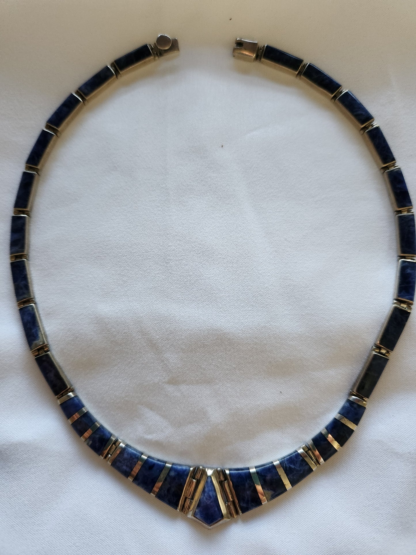 Taxco Sterling Silver Sodalite 3 Piece Set