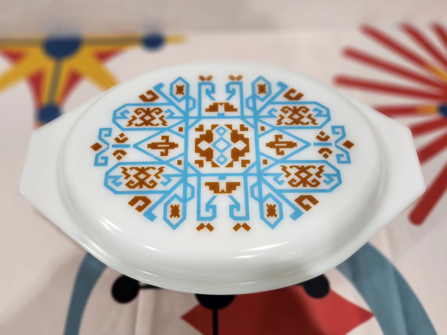 Pyrex Navajo Casserole Dish